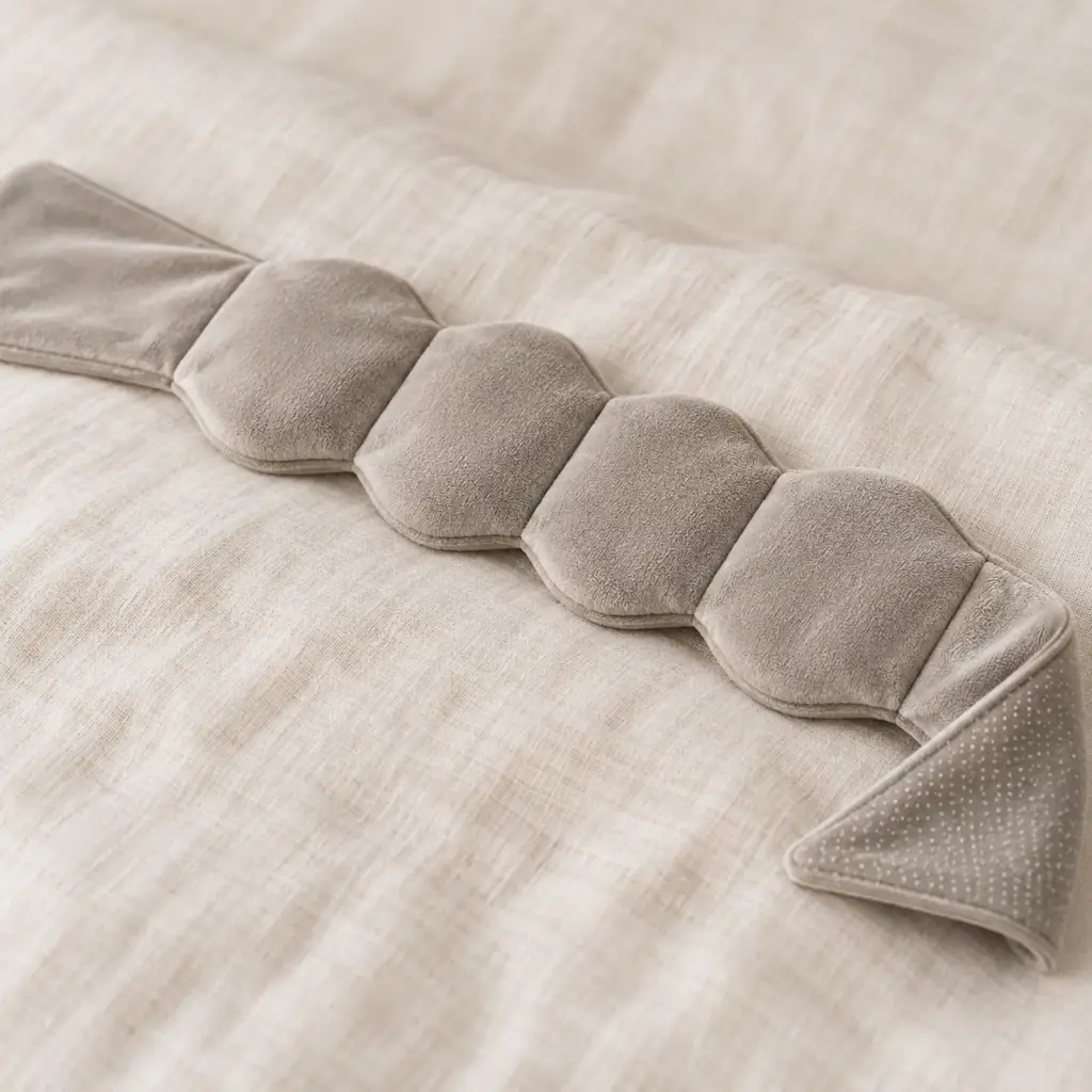 Bandeau lesté pour les yeux – détail de la matière