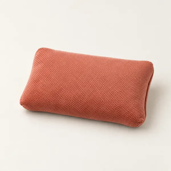Bouillotte au sarrasin en coton, lin et velours