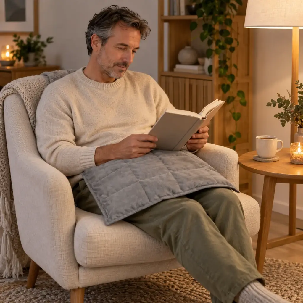 Coussin lesté – mise en situation