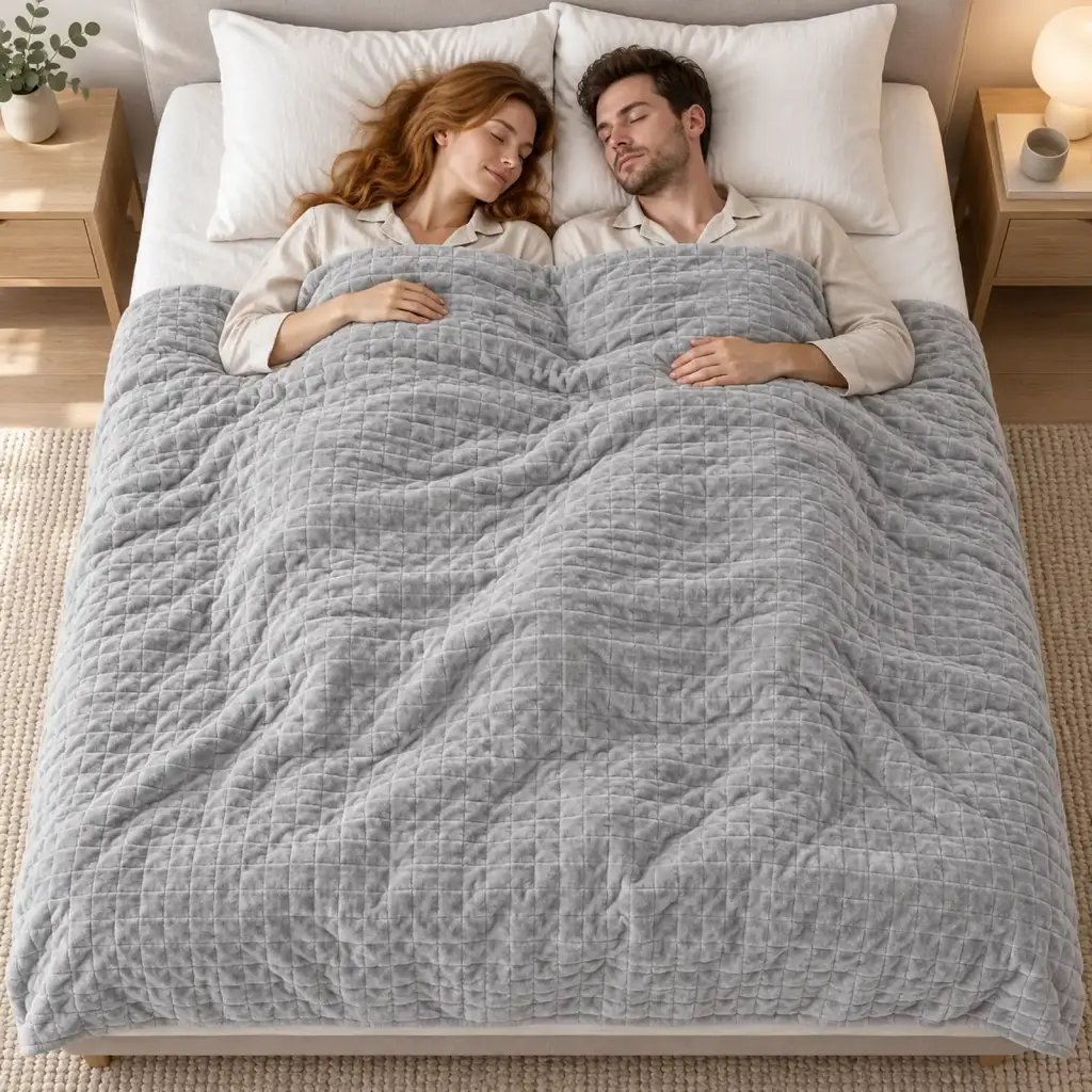 Couverture lestée 2 personnes